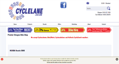 Desktop Screenshot of cyclelane.co.uk